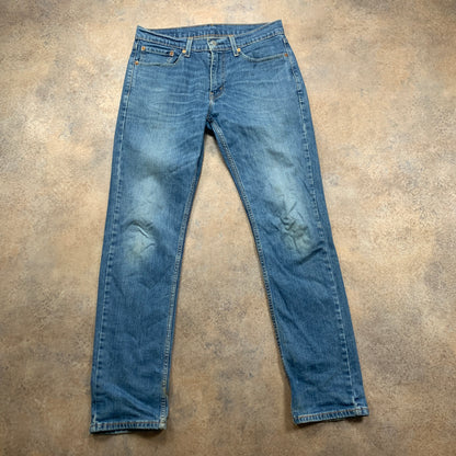 LEVI'S Jeans W32 L31 Mens Slim Fit Blue
