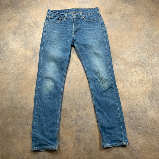 LEVI'S Jeans W32 L31 Mens Slim Fit Blue
