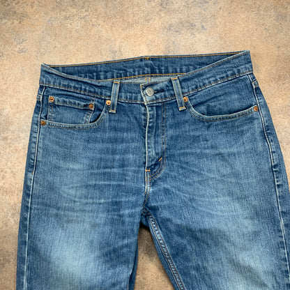 LEVI'S Jeans W32 L31 Mens Slim Fit Blue