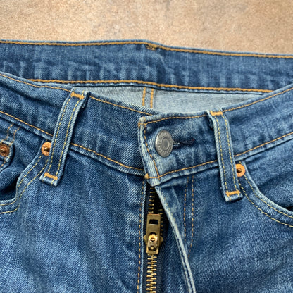 LEVI'S Jeans W32 L31 Mens Slim Fit Blue