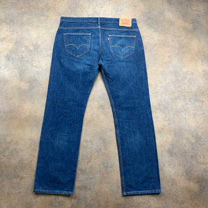 Vintage LEVI'S 504 Jeans W38 L32 Mens Regular Fit Straight Blue