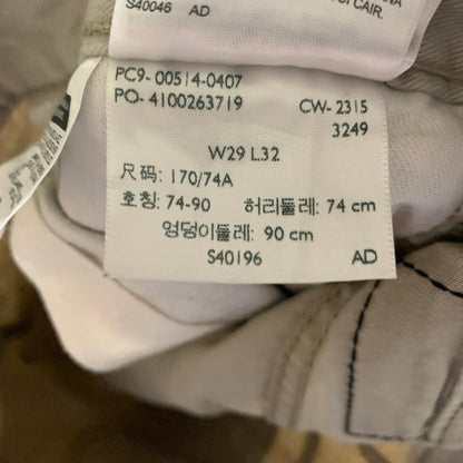 LEVI'S 514 Jeans W29 L31 Mens Regular Fit Straight Beige