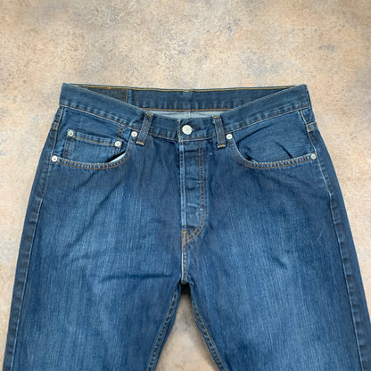 Vintage LEVI'S 758 Jeans W32 L30 Mens Relaxed Fit Straight Blue 90s