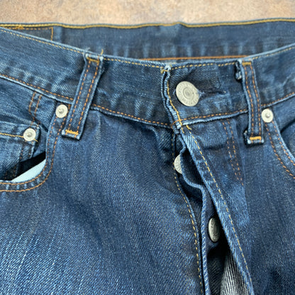 Vintage LEVI'S 758 Jeans W32 L30 Mens Relaxed Fit Straight Blue 90s