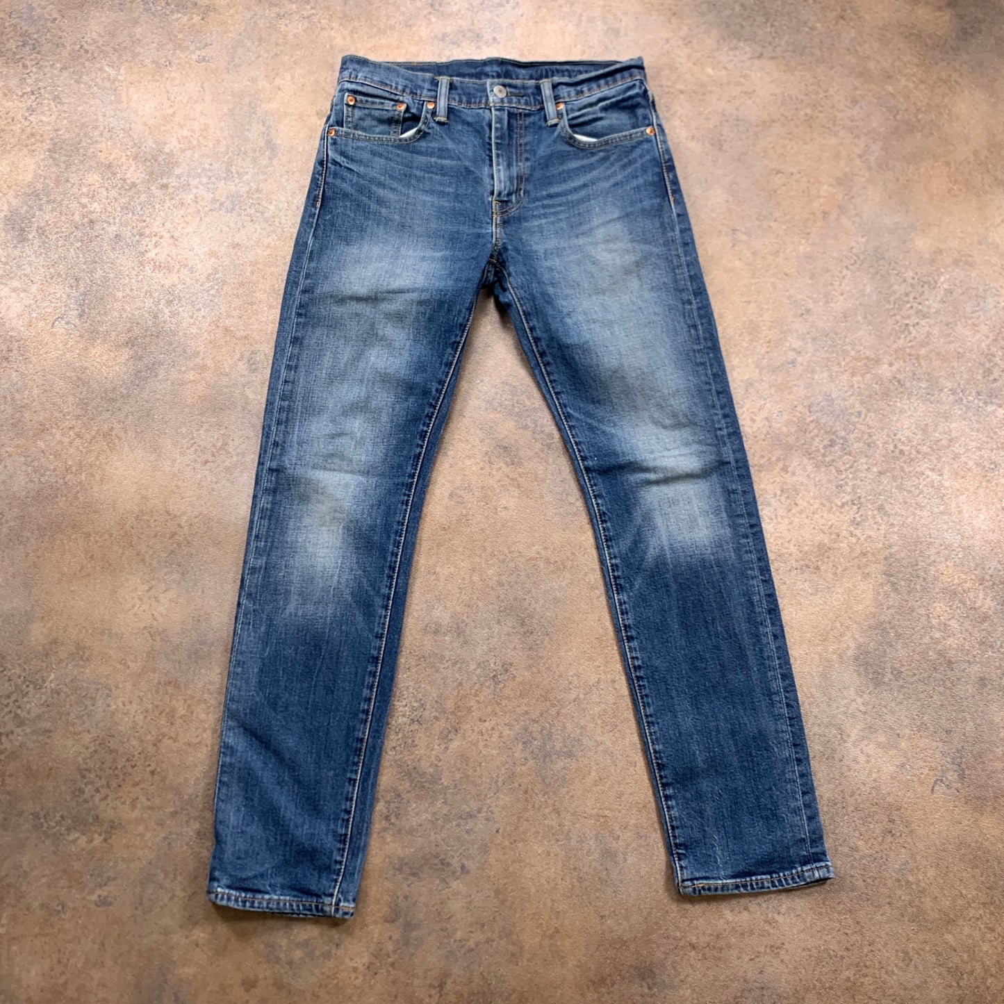 LEVI'S 502 Jeans W30 L30 Mens Slim Fit Tapered Blue