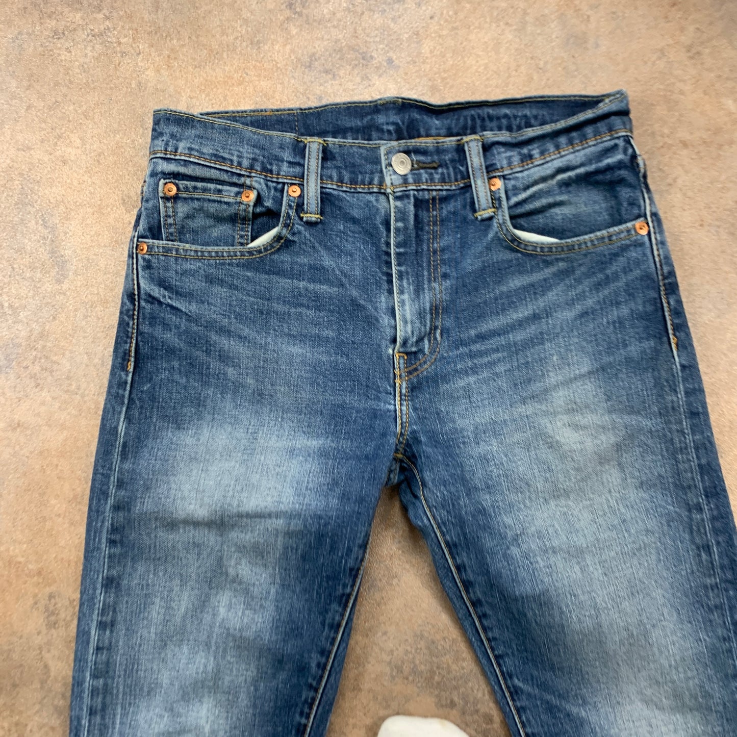 LEVI'S 502 Jeans W30 L30 Mens Slim Fit Tapered Blue
