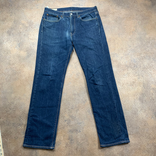 LEVI'S 514 Jeans W32 L32 Mens Regular Fit Straight Blue