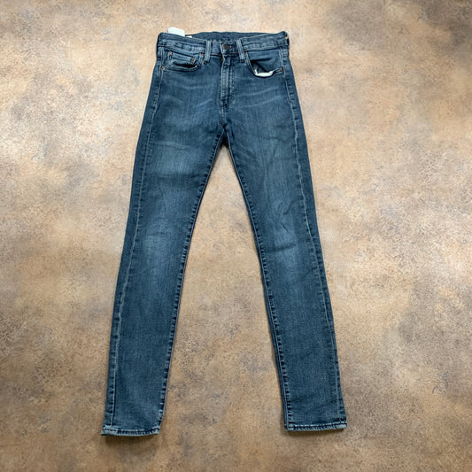LEVI'S 519 Jeans W28 L31 Mens Skinny Fit Blue