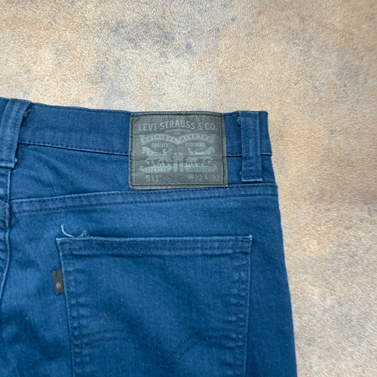 LEVI'S 511 Jeans W32 L30 Mens Slim Fit Blue