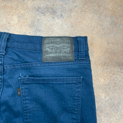 LEVI'S 511 Jeans W32 L30 Mens Slim Fit Blue
