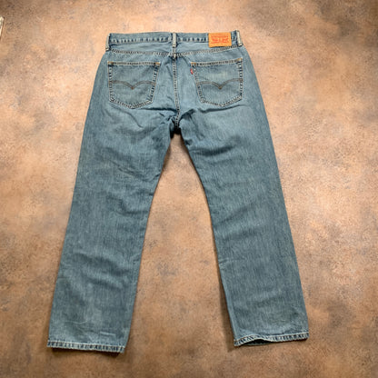 LEVI'S 559 Jeans W36 L30 Mens Regular Fit Straight Blue