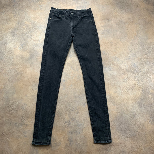 LEVI'S Skinny Tapered Jeans W29 L33 Mens Grey