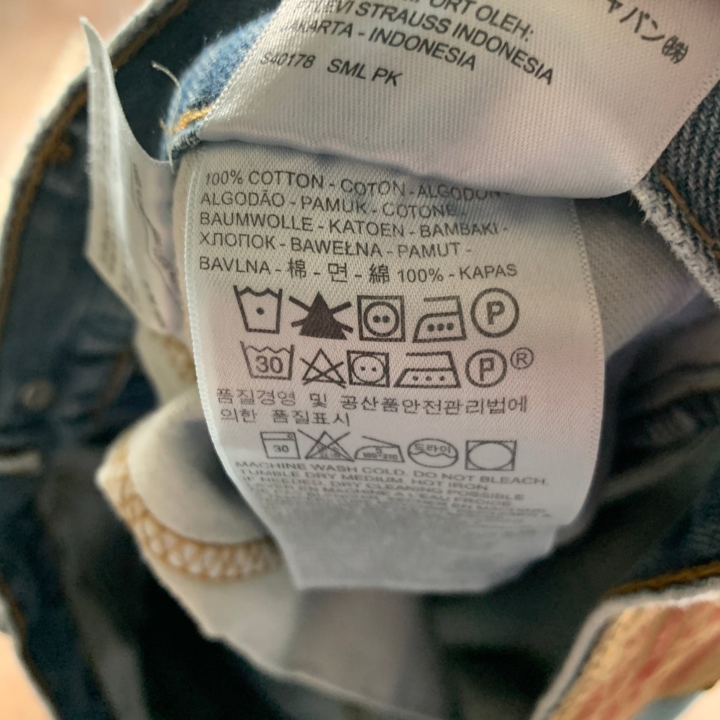 LEVI'S 559 Jeans W36 L30 Mens Regular Fit Straight Blue