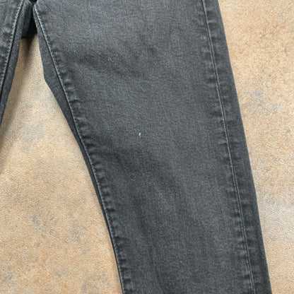 LEVI'S Skinny Tapered Jeans W29 L33 Mens Grey