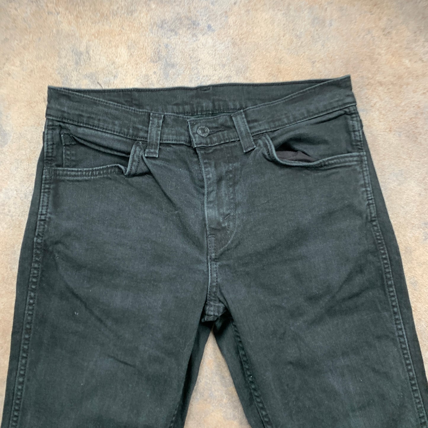 LEVI'S 511 Jeans W32 L32 Mens Slim Fit Black