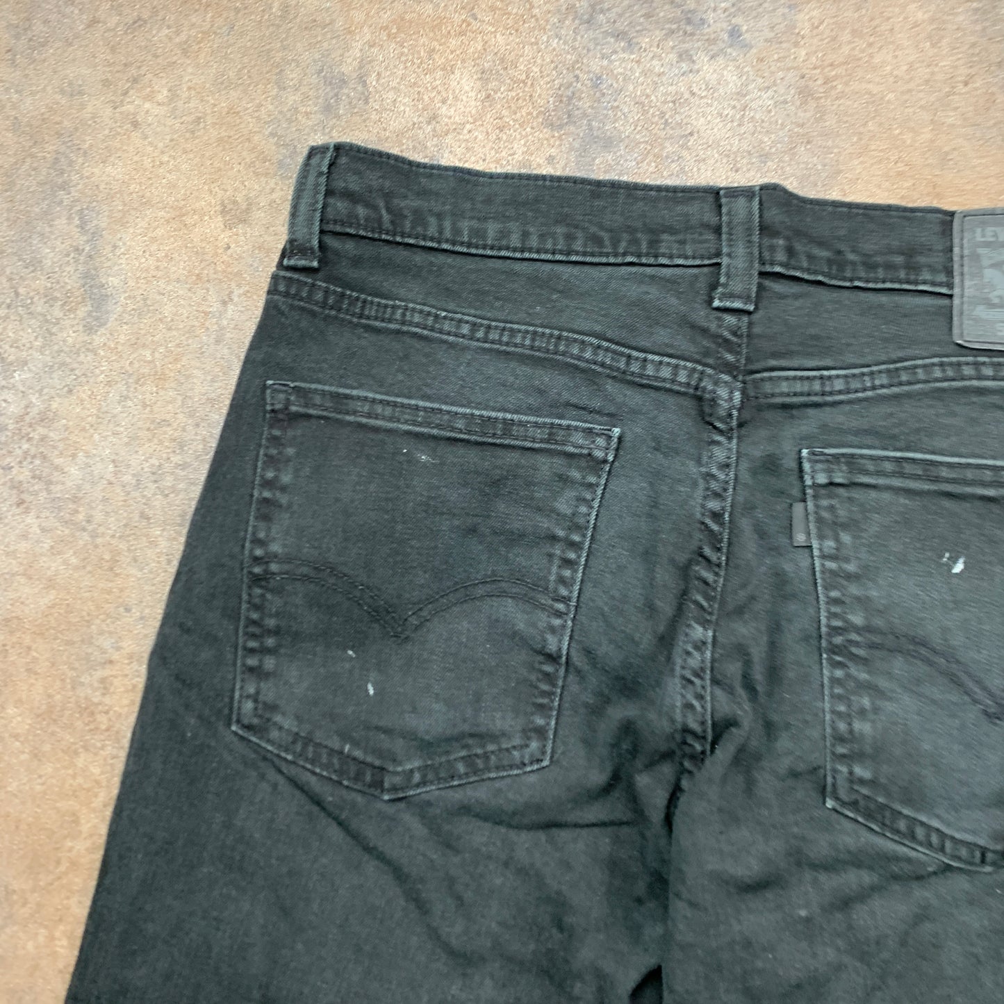 LEVI'S 511 Jeans W32 L32 Mens Slim Fit Black