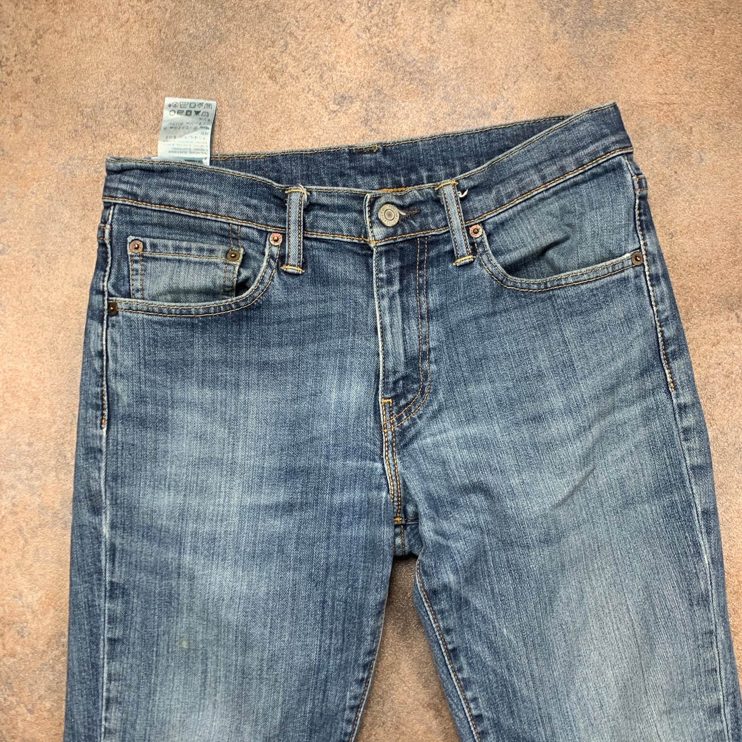 LEVI'S 511 Jeans W30 L30 Mens Slim Fit Blue