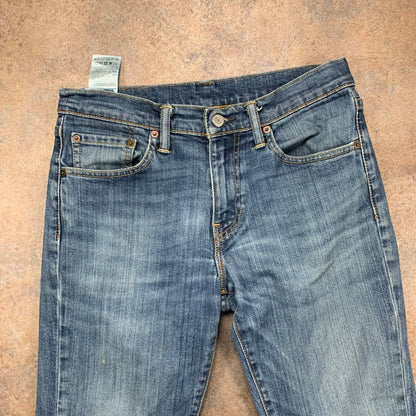 LEVI'S 511 Jeans W30 L30 Mens Slim Fit Blue