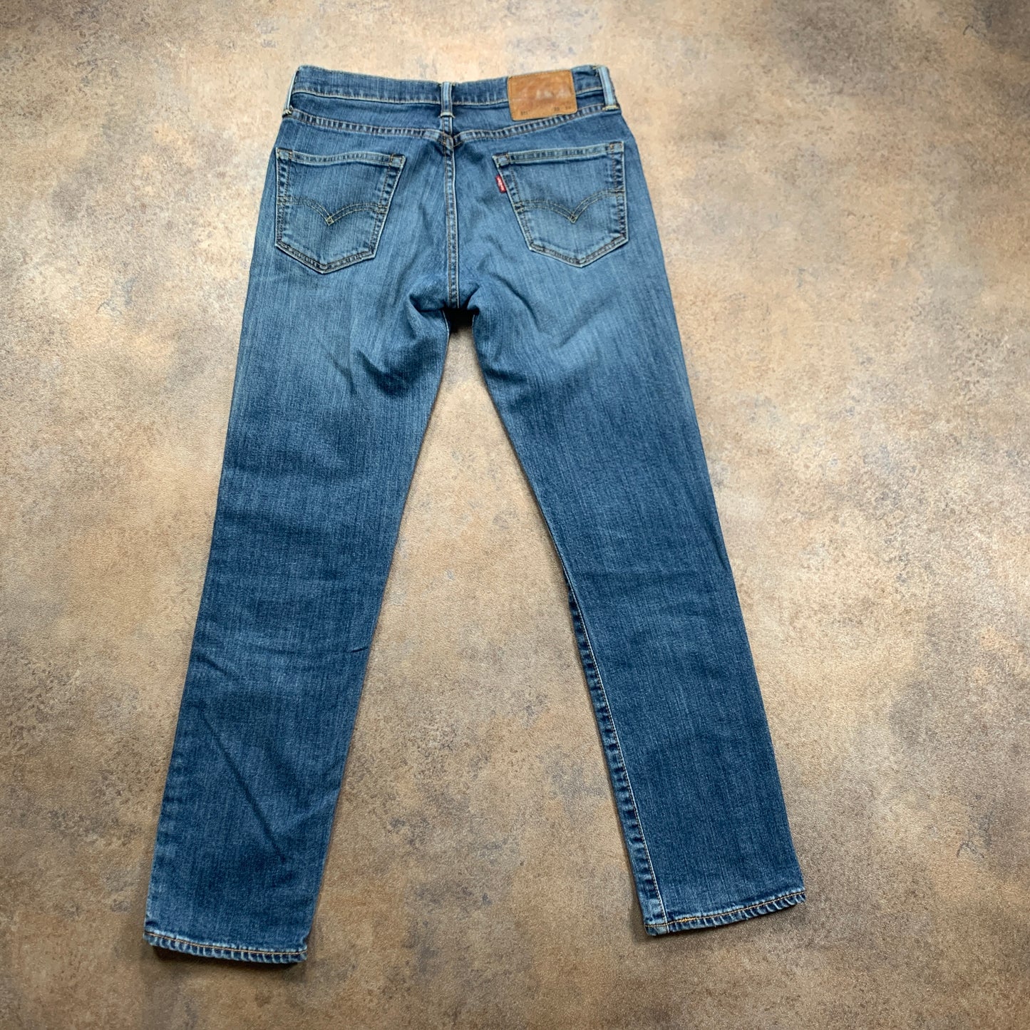 LEVI'S 511 Jeans W30 L30 Mens Slim Fit Blue