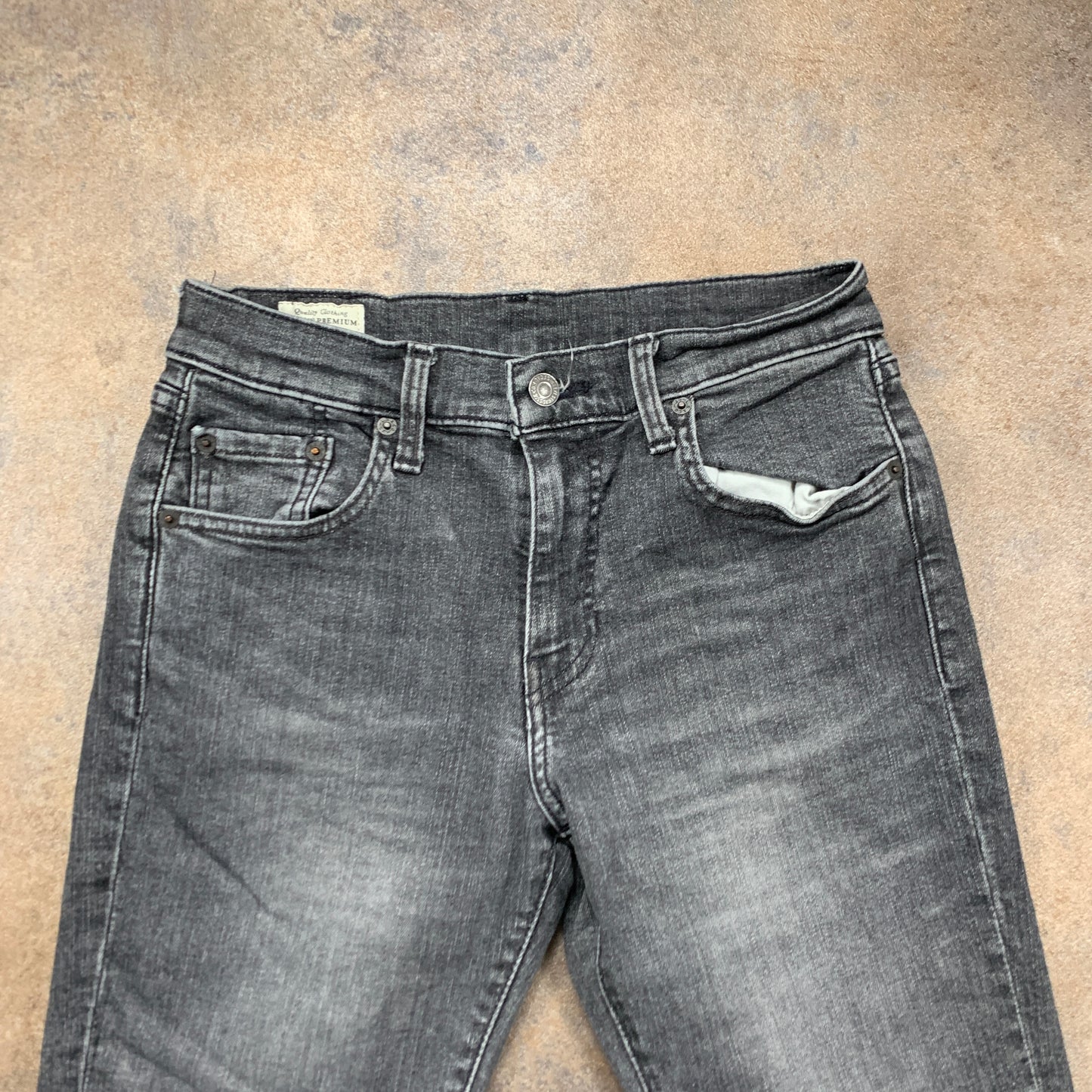 LEVI'S 511 Jeans W30 L29 Mens Slim Fit Grey