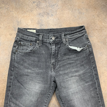 LEVI'S 511 Jeans W30 L29 Mens Slim Fit Grey