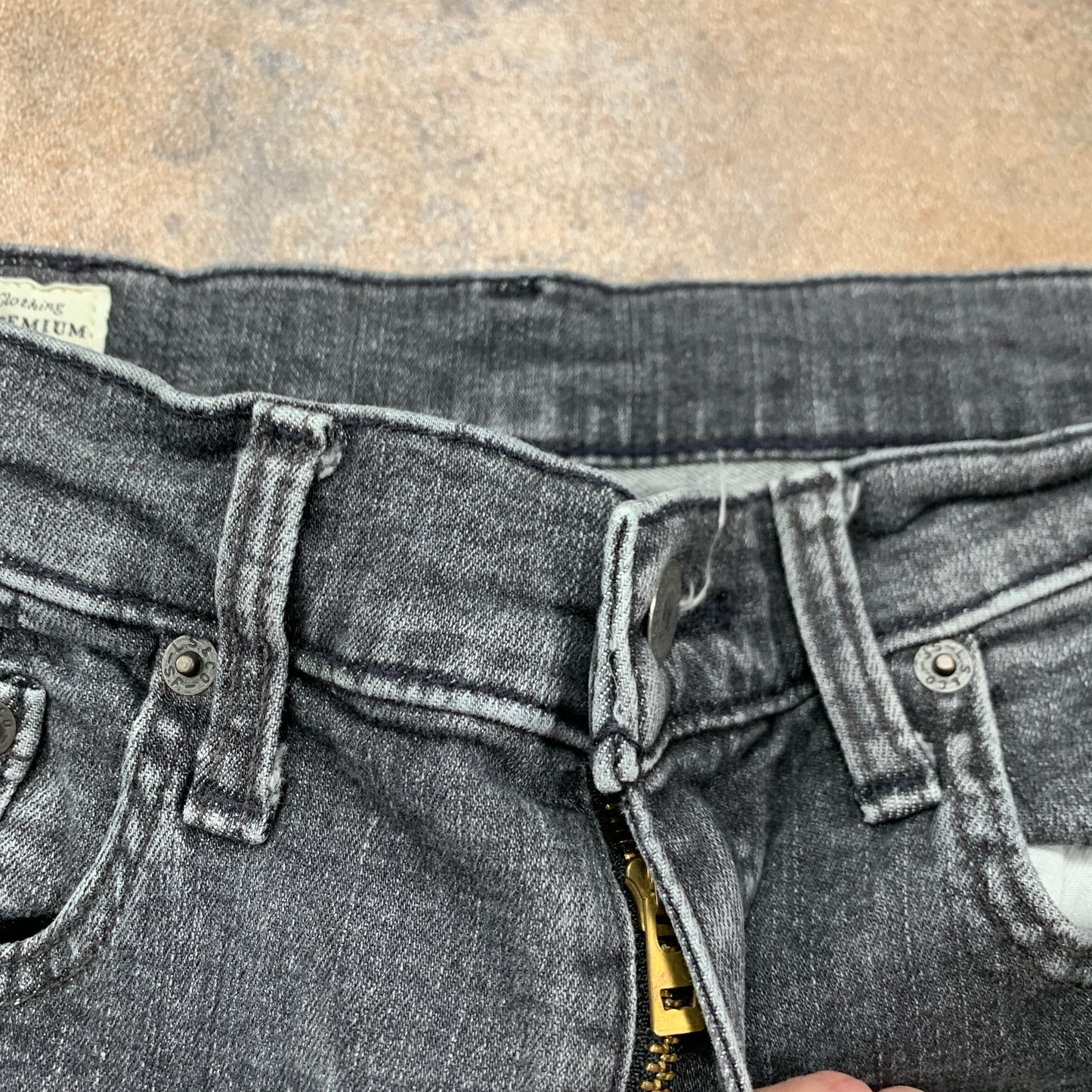 LEVI'S 511 Jeans W30 L29 Mens Slim Fit Grey