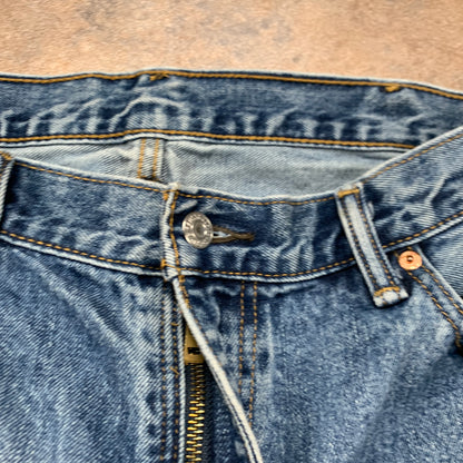 LEVI'S 560 Jeans W38 L34 Mens Relaxed Fit Tapered Blue 90s