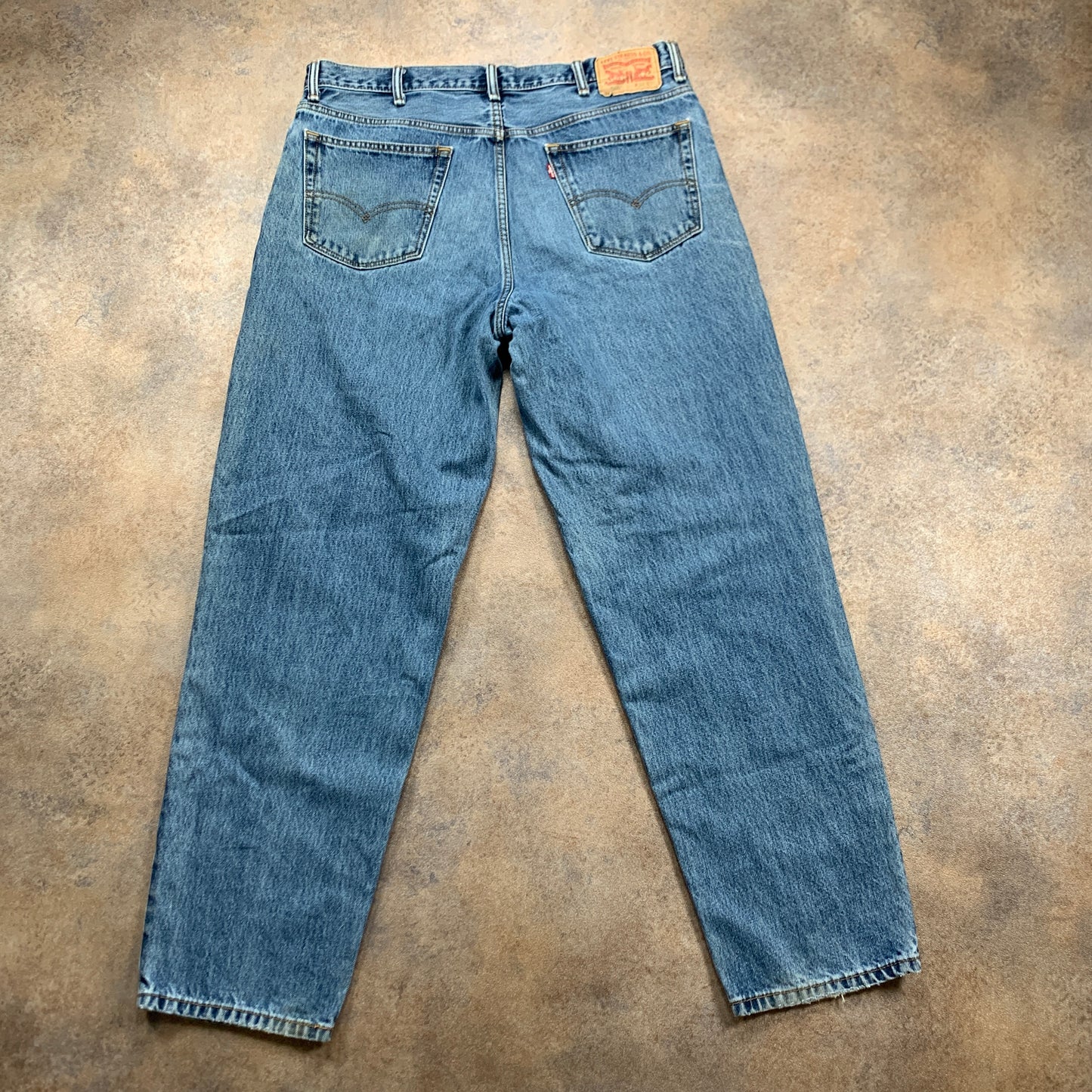 LEVI'S 560 Jeans W38 L34 Mens Relaxed Fit Tapered Blue 90s
