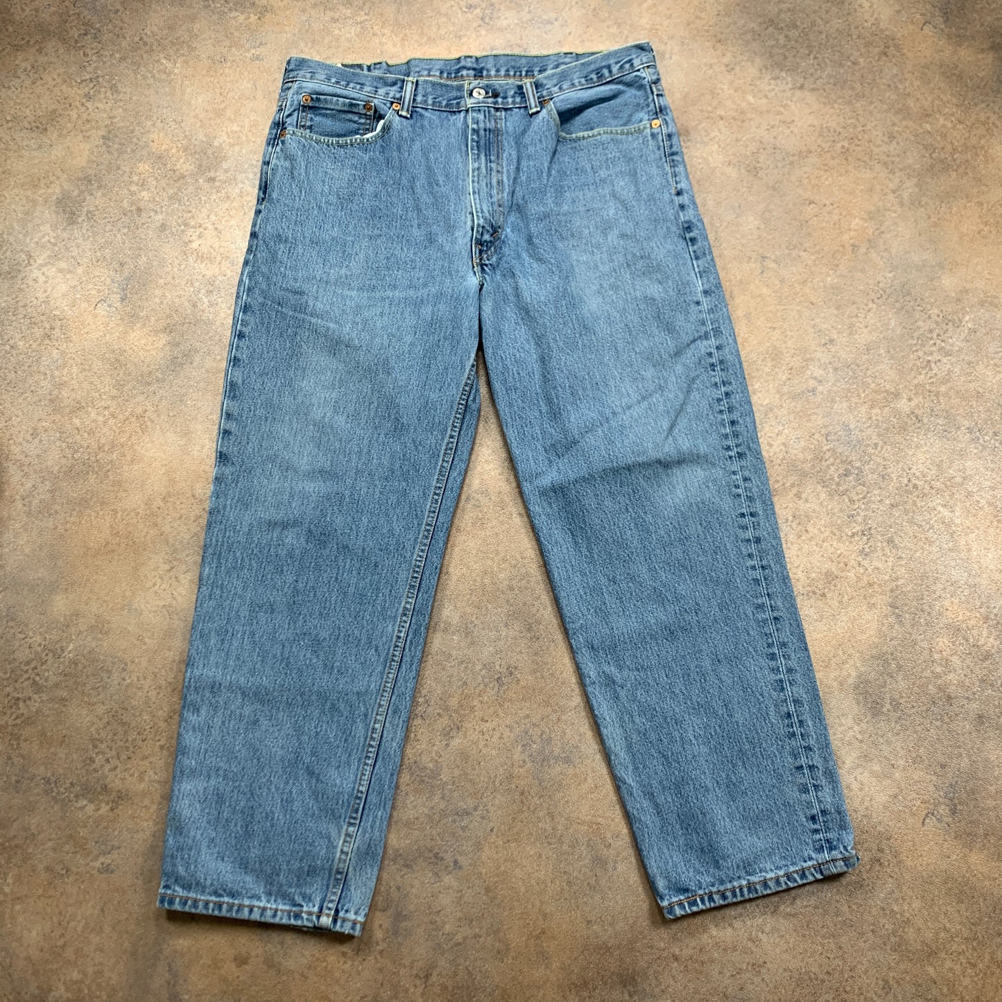 LEVI'S 550 Jeans W38 L30 Mens Relaxed Fit Straight Blue
