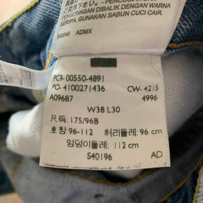 LEVI'S 550 Jeans W38 L30 Mens Relaxed Fit Straight Blue