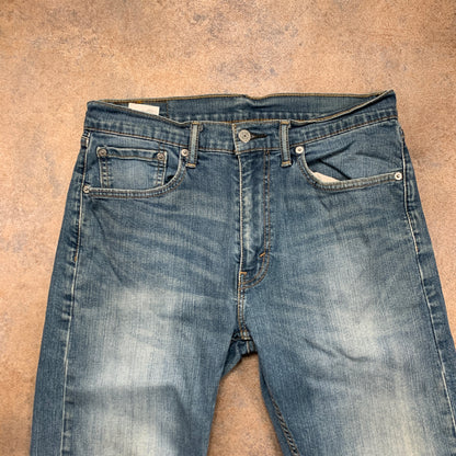 LEVI'S 505 Jeans W32 L30 Mens Regular Fit Straight Blue