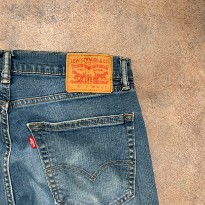 LEVI'S 505 Jeans W32 L30 Mens Regular Fit Straight Blue