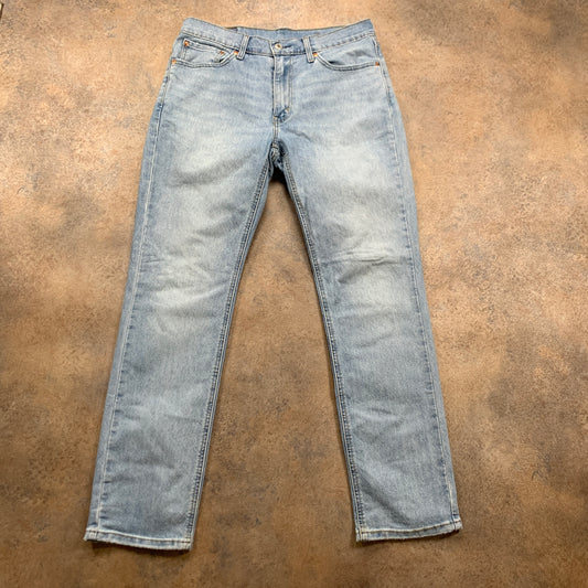 LEVI'S 541 Jeans W32 L31 Mens Slim Fit Tapered Blue