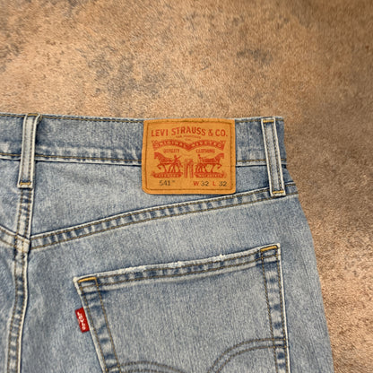 LEVI'S 541 Jeans W32 L31 Mens Slim Fit Tapered Blue