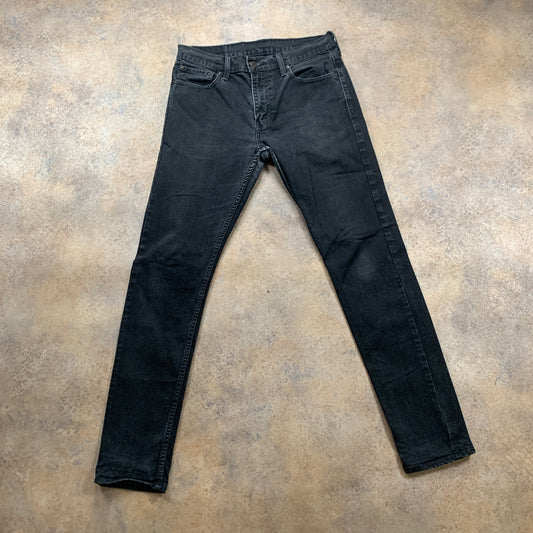 LEVI'S 512 Jeans W30 L30 Mens Slim Fit Tapered Grey