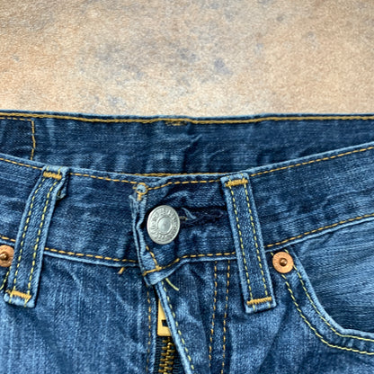 LEVI'S 514 Jeans W28 L31 Mens Regular Fit Straight Blue