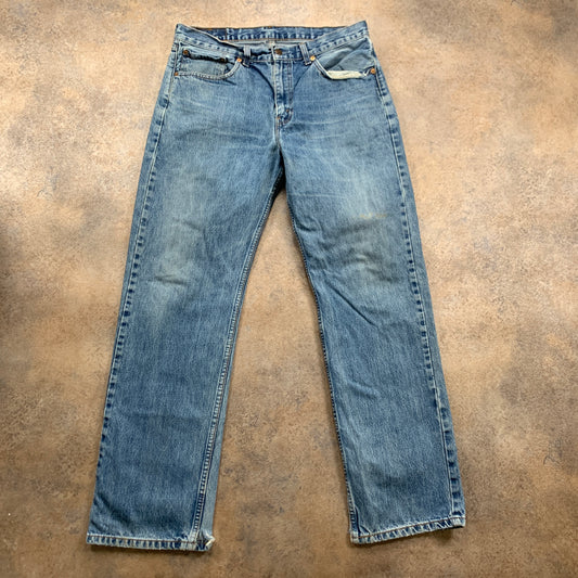 Vintage LEVI'S 751 Jeans W34 L30 Mens Regular Fit Straight Blue