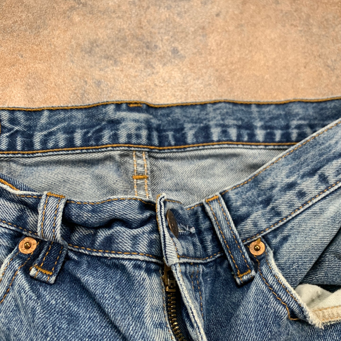 Vintage LEVI'S 751 Jeans W34 L30 Mens Regular Fit Straight Blue