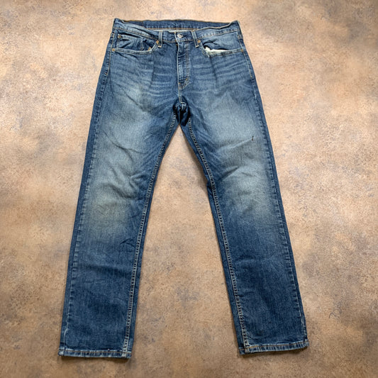 LEVI'S 559 Jeans W34 L31 Mens Regular Fit Straight Blue