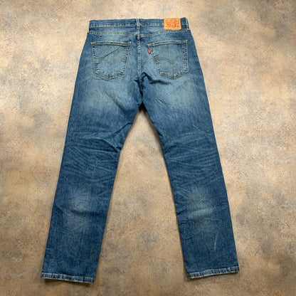 LEVI'S 559 Jeans W34 L31 Mens Regular Fit Straight Blue