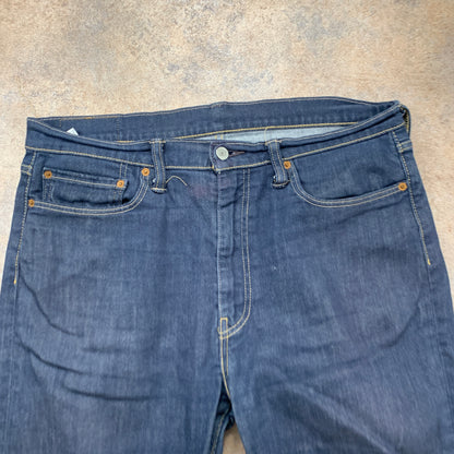 LEVI'S 522 Jeans W36 L30 Mens Slim Fit Tapered Blue