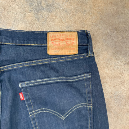LEVI'S 522 Jeans W36 L30 Mens Slim Fit Tapered Blue