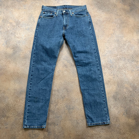 LEVI'S 502 Jeans W30 L31 Mens Slim Fit Tapered Blue