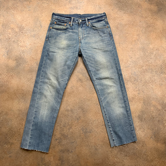 LEVI'S 508 Jeans W28 L27 Mens Slim Fit Straight Blue