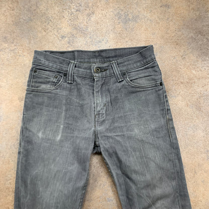 LEVI'S 510 Jeans W28 L32 Mens Skinny Fit Grey