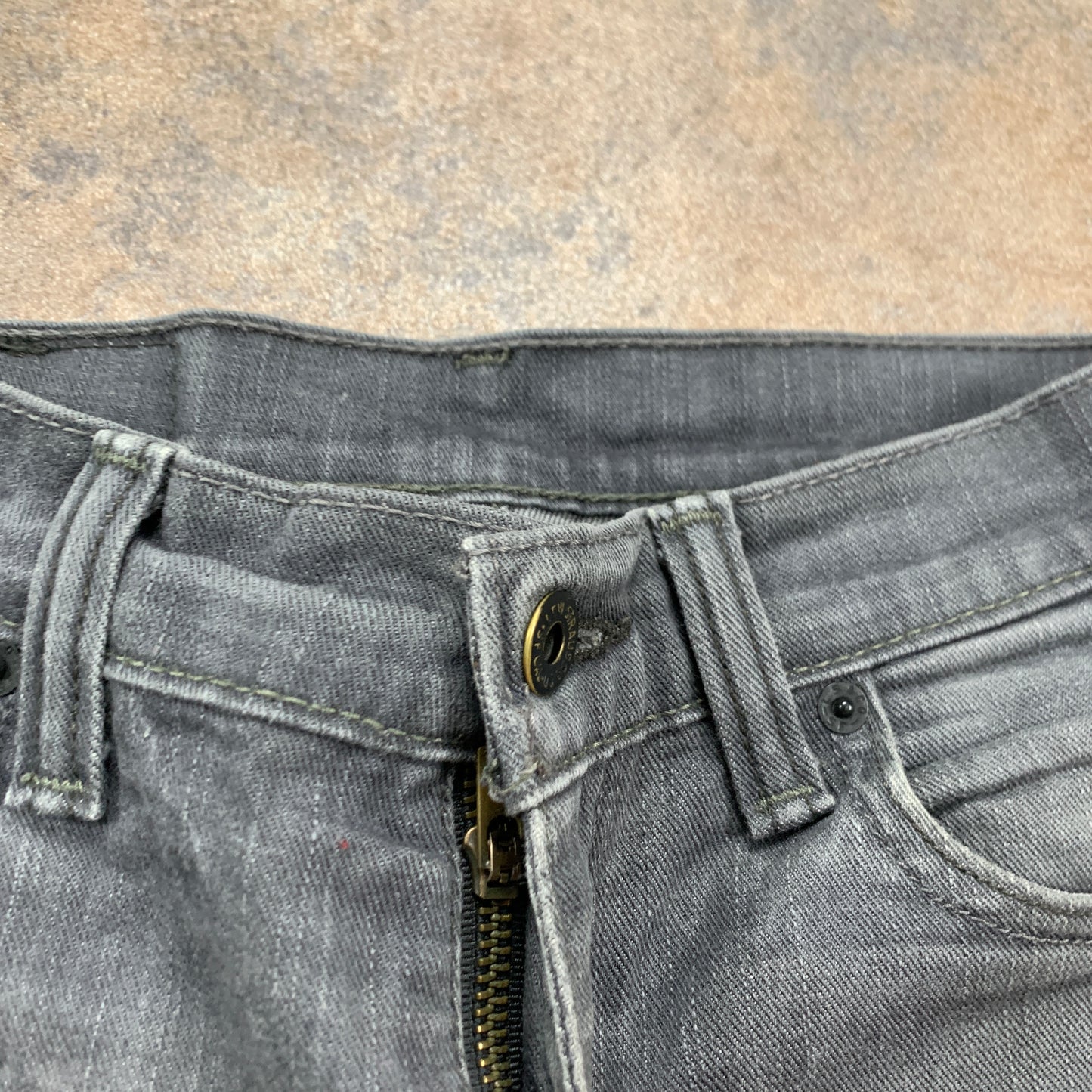 LEVI'S 510 Jeans W28 L32 Mens Skinny Fit Grey