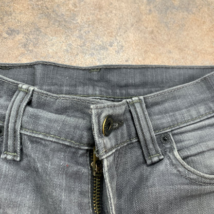 LEVI'S 510 Jeans W28 L32 Mens Skinny Fit Grey