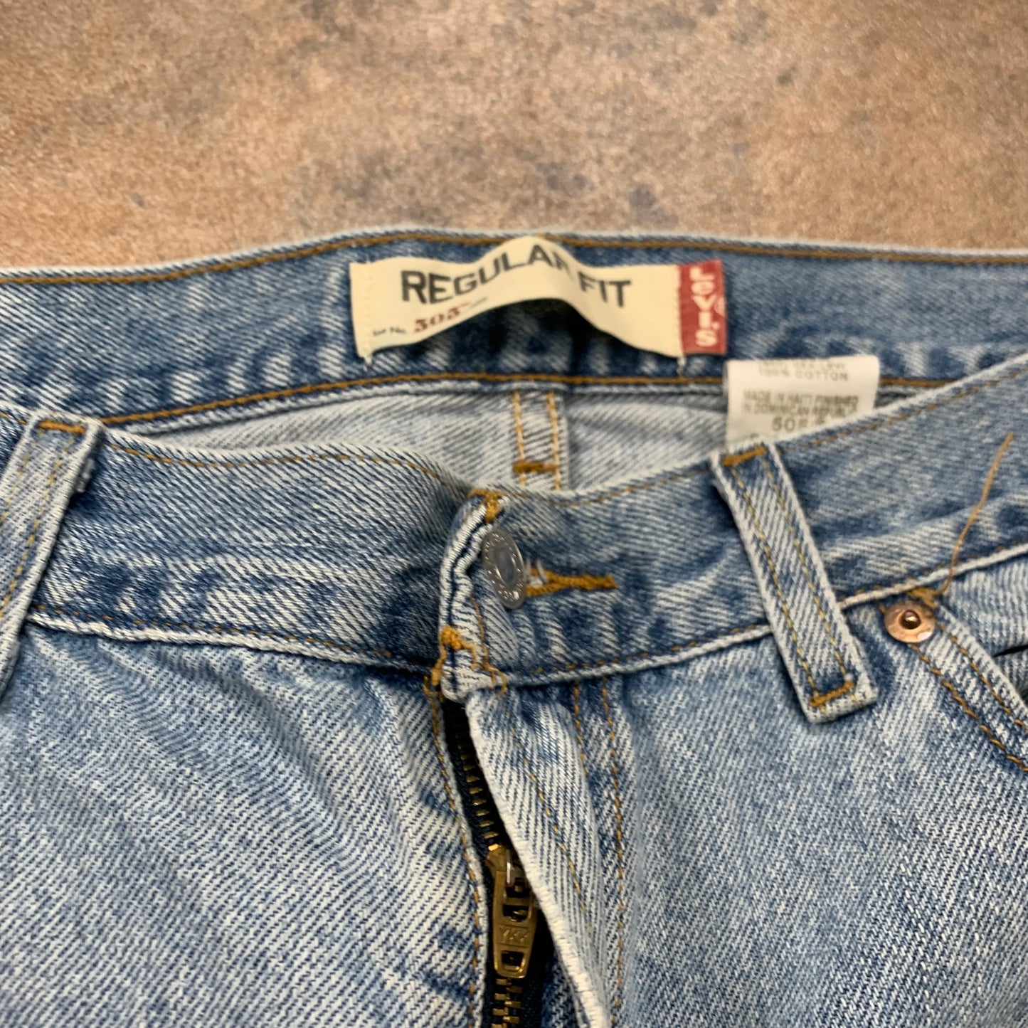 Vintage LEVI'S 505 Jeans W36 L28 Mens Regular Fit Straight Blue