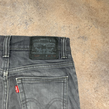 LEVI'S 510 Jeans W28 L32 Mens Skinny Fit Grey