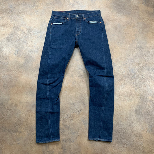LEVI'S 502 Jeans W29 L30 Mens Slim Fit Tapered Blue